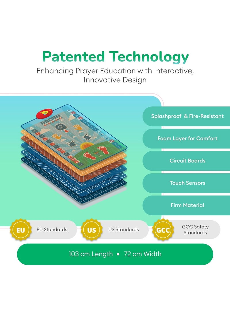 Smart Prayer Mat For Kids - Smart electronic educational prayer mat for children - SHINE