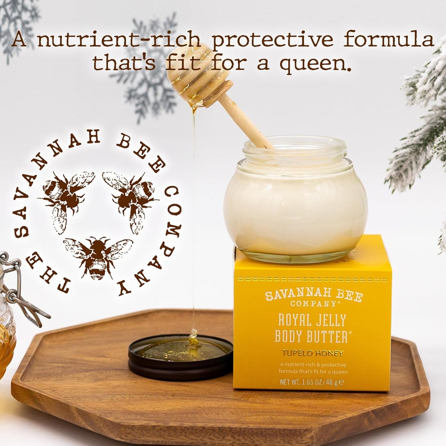 Royal Jelly Body Butter - Deep Hydrating Body Butter for Dry Skin