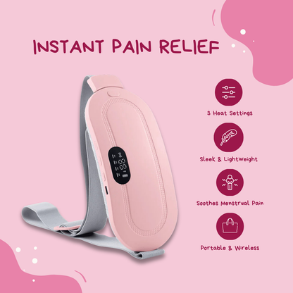 Period Belt - Portable Menstrual Cramps Relief Heating Belt - SHINE